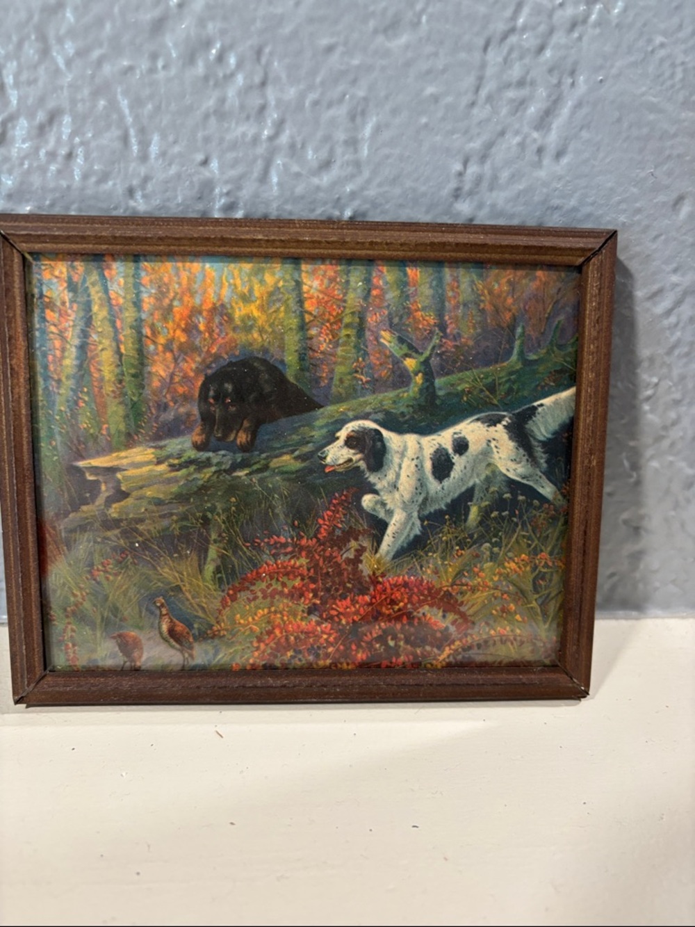 Vintage Mini Print and Frame